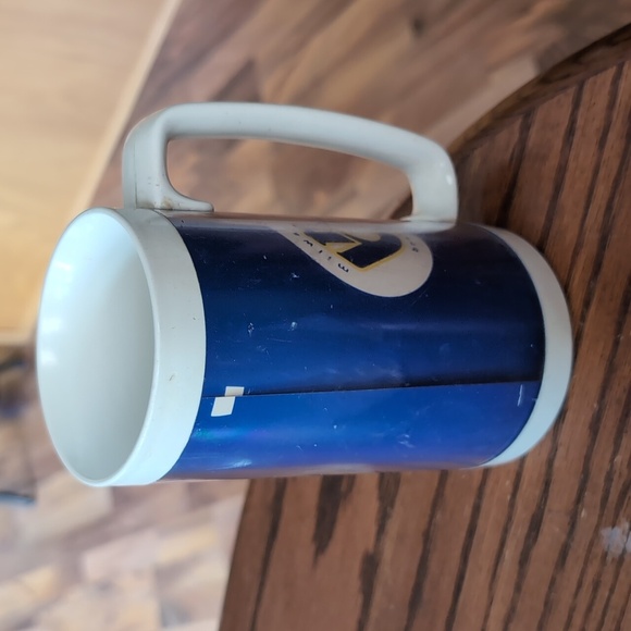 80s Milwaukee Brewers Beer Stein 16oz. Insulated Cup Plastic Double Walled - Picture 5 of 10